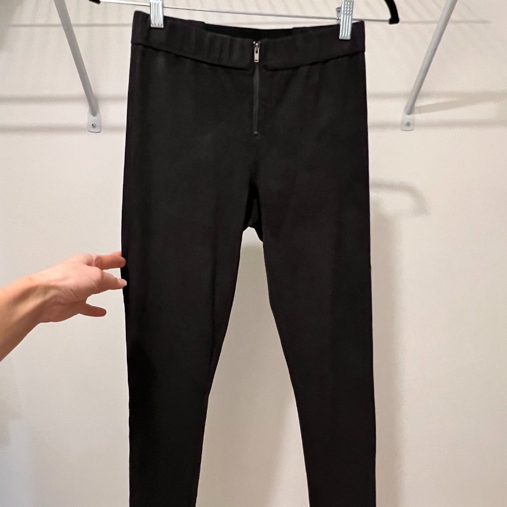 David Lerner Suede Leggings